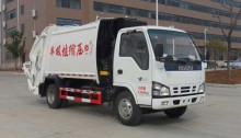 6方五十鈴壓縮式垃圾車