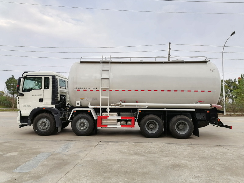 HOWO豪沃29方粉粒物料運(yùn)輸車